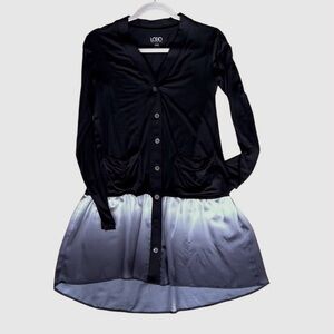 LOGO Black & White Dress